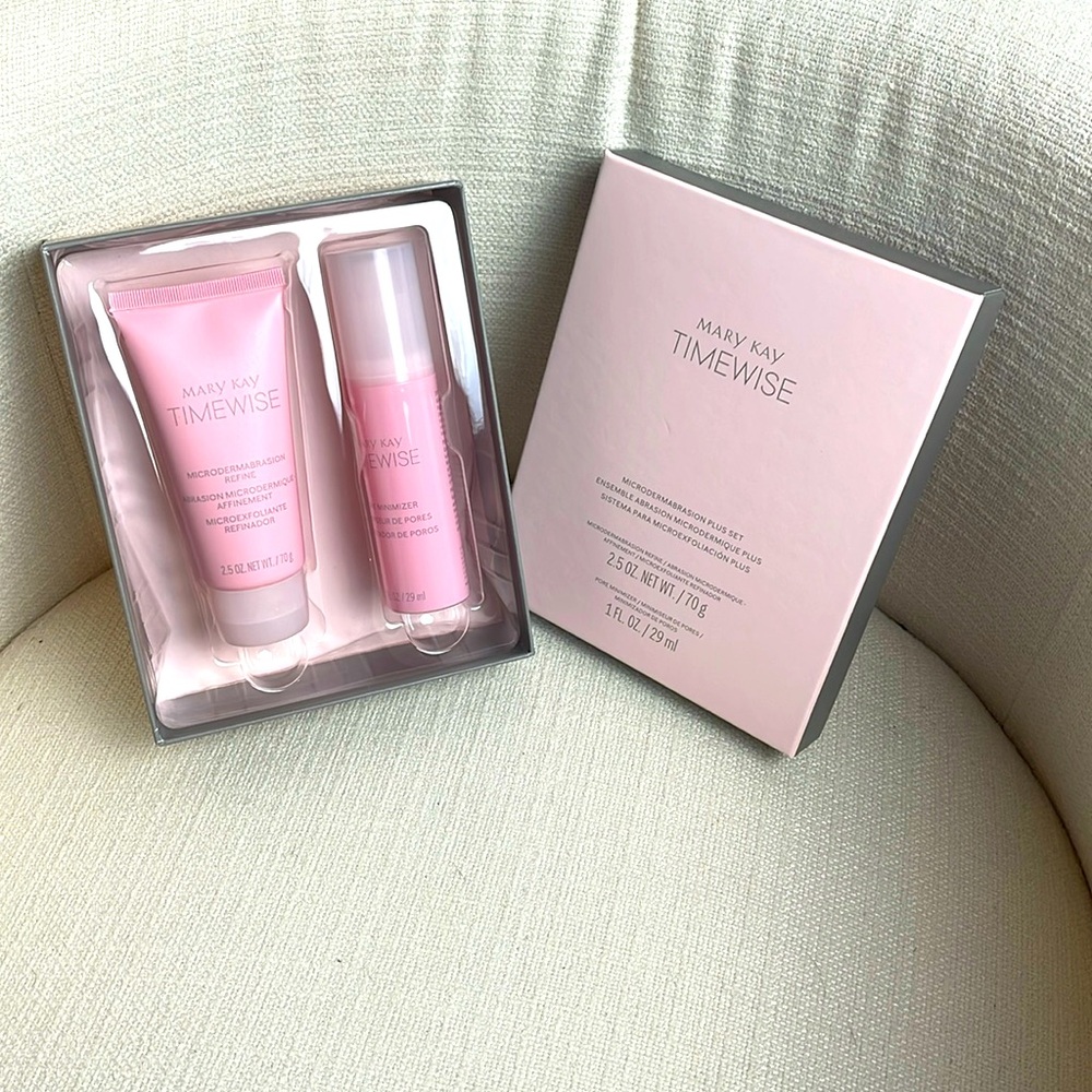 Mary Kay timewise microdermabrasion, and pore minimizer set
